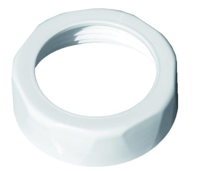 Unico Union Nut with thread - 32mm, white, 1 1/4