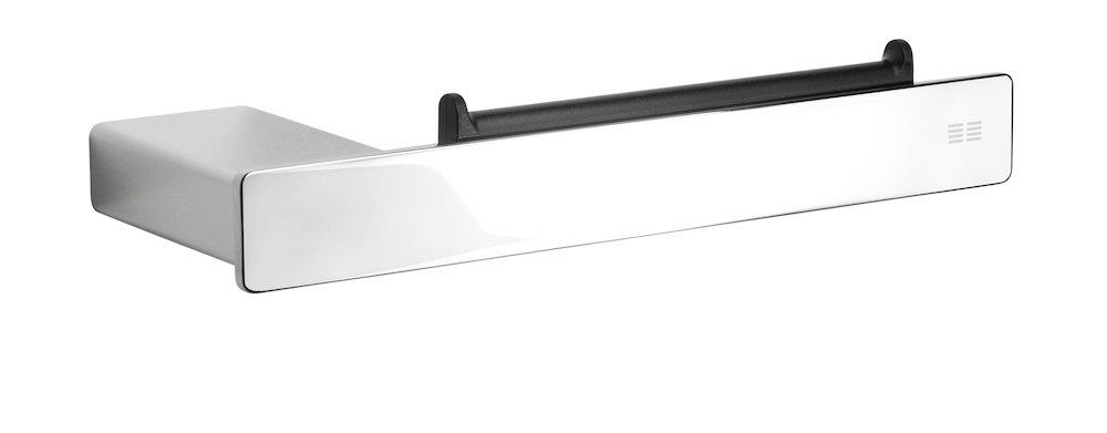 Unidrain Reframe toilet paper holder hand-polished stainless steel - without back plate