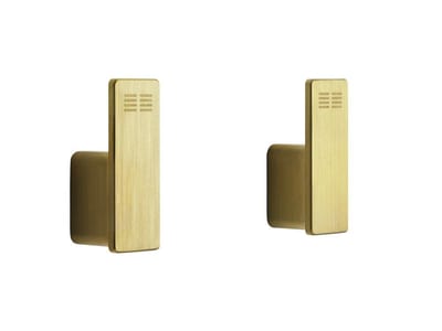 Unidrain Reframe Towel hook - stainless steel AISI 304, 1PCS, 2PCS, brass, 40mm