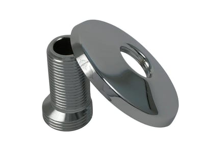 Union with rosette - eccentric, 3/4", 1/2"
