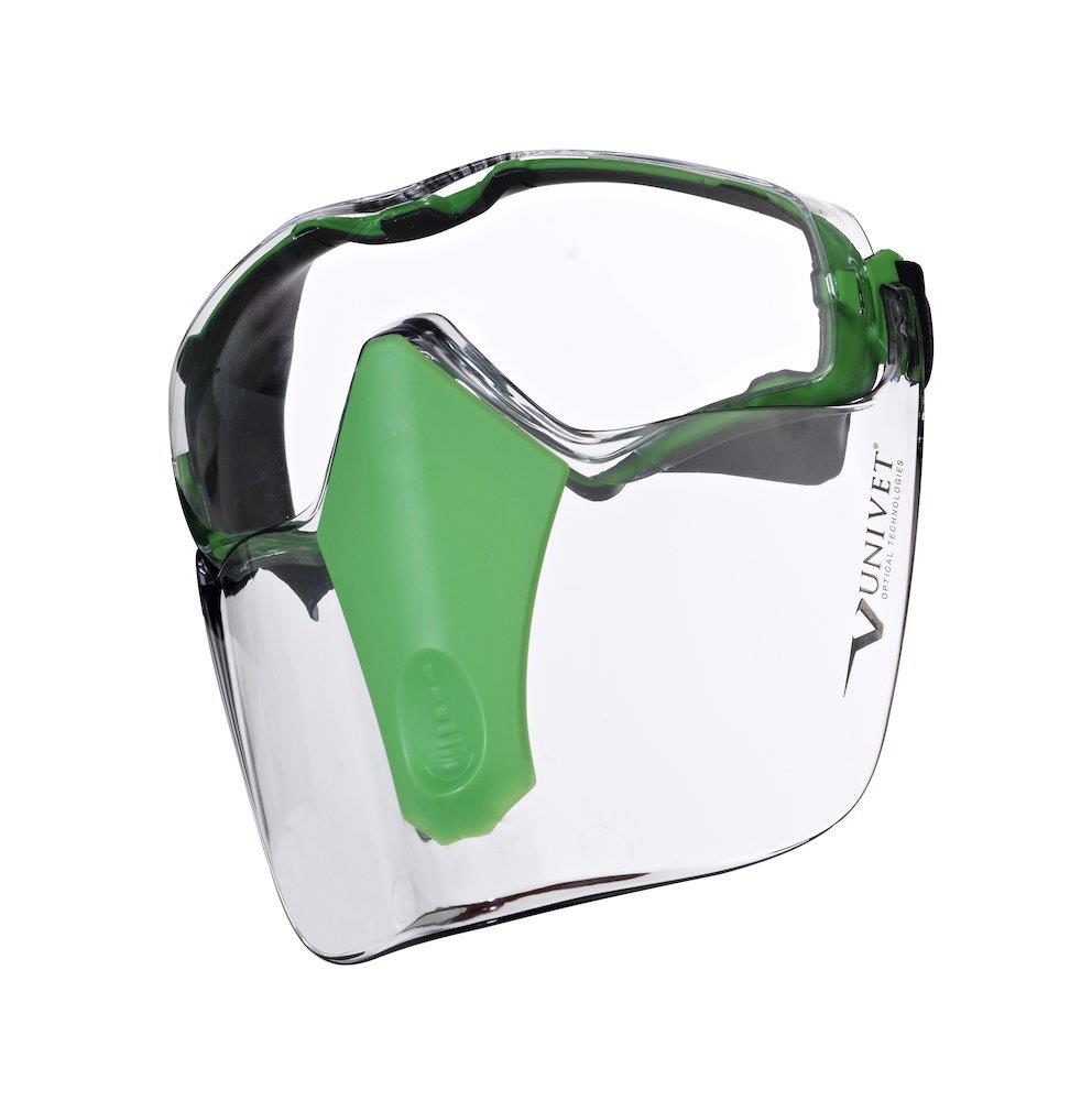 Univet 6X3 Goggle Glasses - Clear