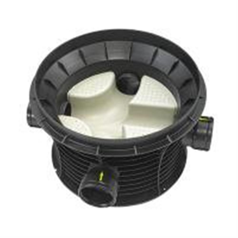 Uponor Accesso 1000 Cleaning and Inspection Well PP - 1000mm, 700mm, 250mm, 2 - 90°