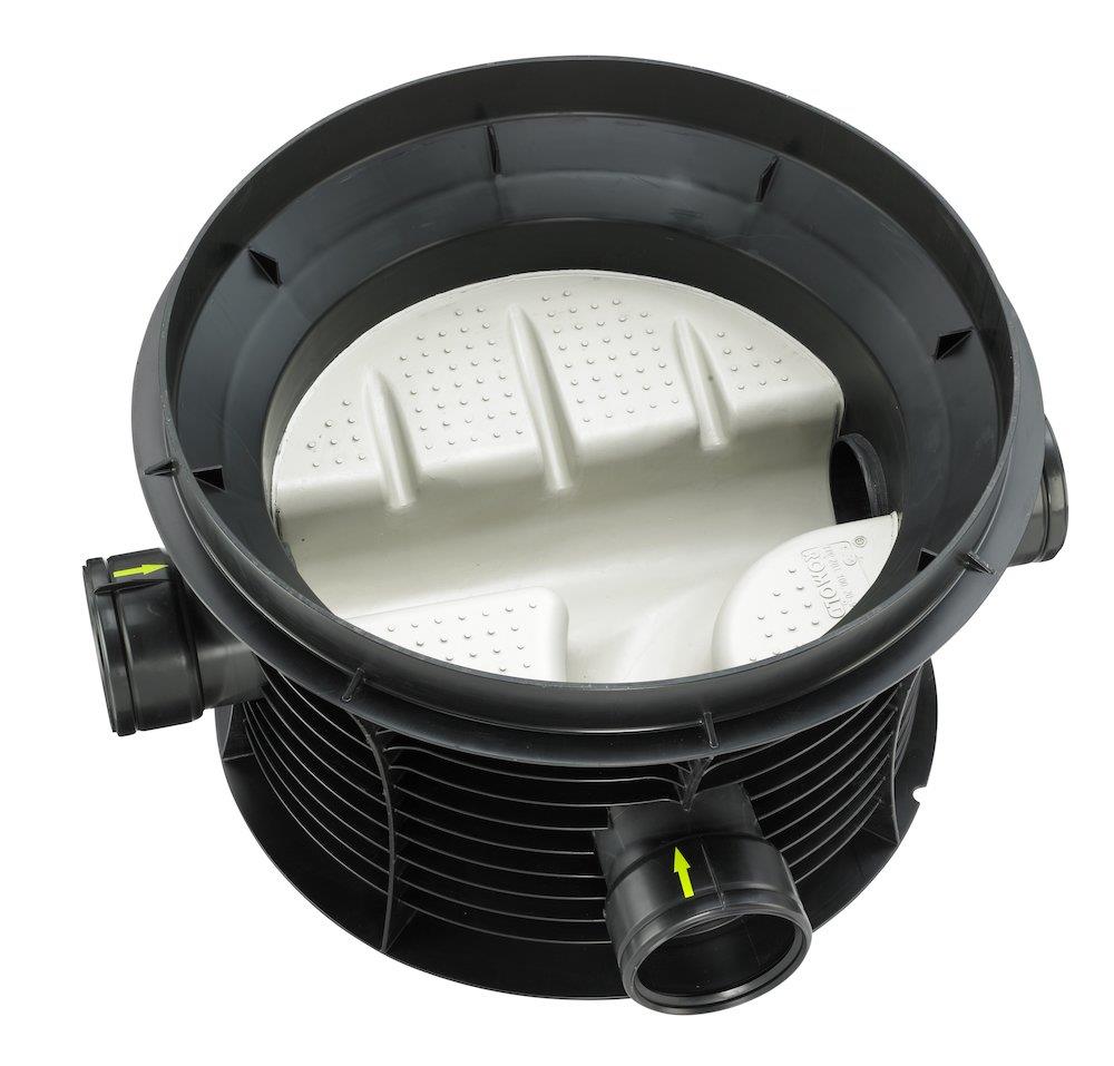 Uponor Accesso 1000 Cleaning and Inspection Well PP - 1000mm, 700mm, 315mm, 3 - 90°