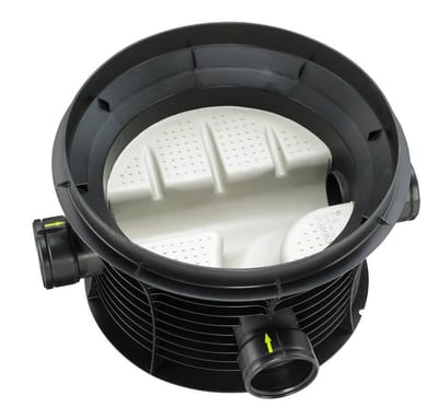 Uponor Accesso 1000 Cleaning and Inspection Well PP - 1000mm, 700mm, 315mm, 3 - 90°