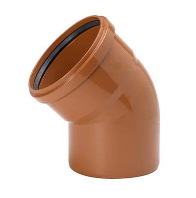 Uponor Bend PVC - 315mm, 45°