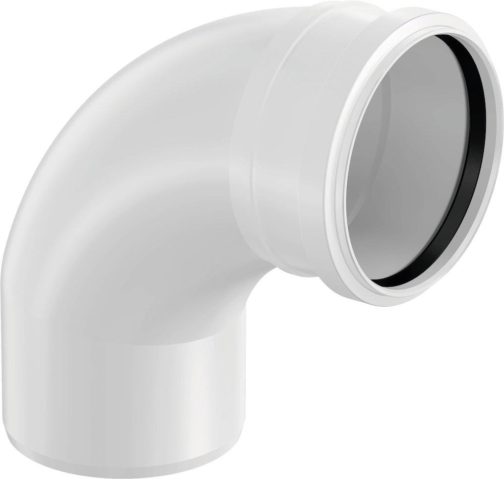 Uponor Decibel Bend soundproofed - 75mm, 75mm, 88,5gr 10039281