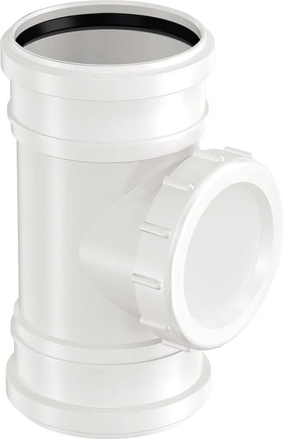 Uponor Decibel Cleaning Pipe soundproofed - 75mm, 75mm