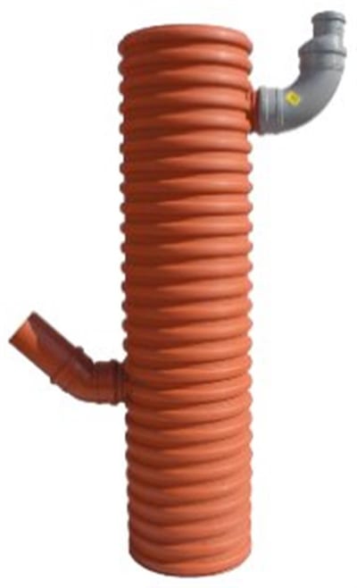 Uponor Downpipe Well with fixed top PP - 315mm, 1350mm