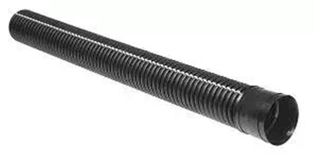 Uponor Drain Pipe with socket PEH fully slotted - 160mm, 138mm, 6000mm, SN8