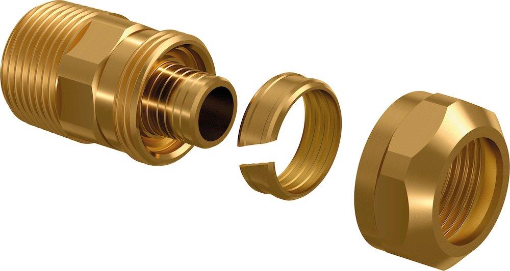 Uponor Ecoflex Coupling - 3/4", 20mm, 2.8mm