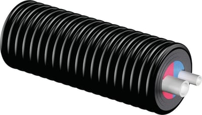 Uponor Ecoflex Pipe twin - 25 & 20mm, 140mm, 3,5 & 2,8mm, 10bar