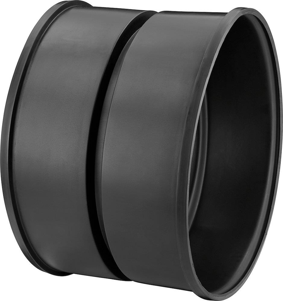 Uponor IQ Double Socket PE black - 902mm, 800mm
