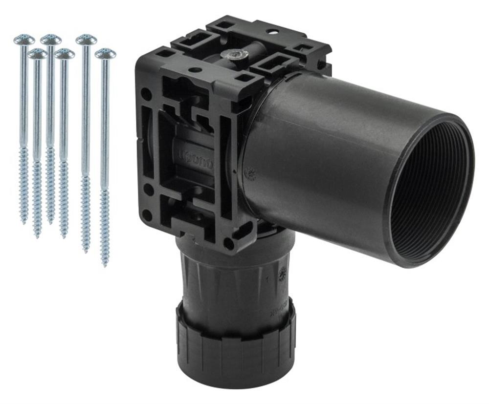 Uponor M7A Q&E Junction Box - 16mm, 1/2", Single, Pex, brass, Pres