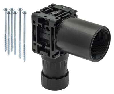 Uponor M7A Q&E Junction Box - 16mm, 1/2", Single, Pex, brass, Pres