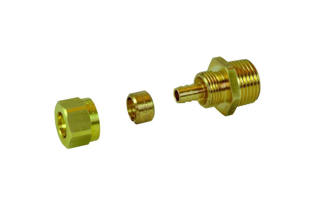 Uponor Minitec Coupling Set - 1/2"