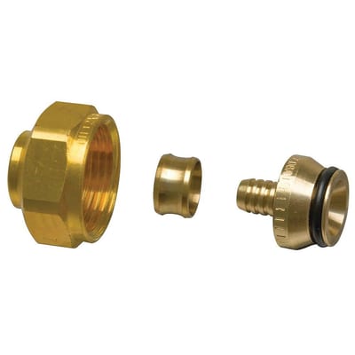 Uponor Minitec Coupling Set - 3/4"