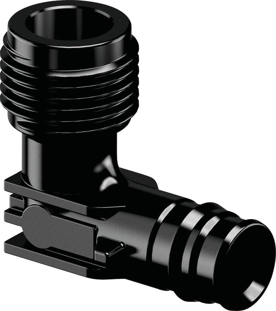 Uponor Q&E Angle with nipple - 16mm, 1/2"