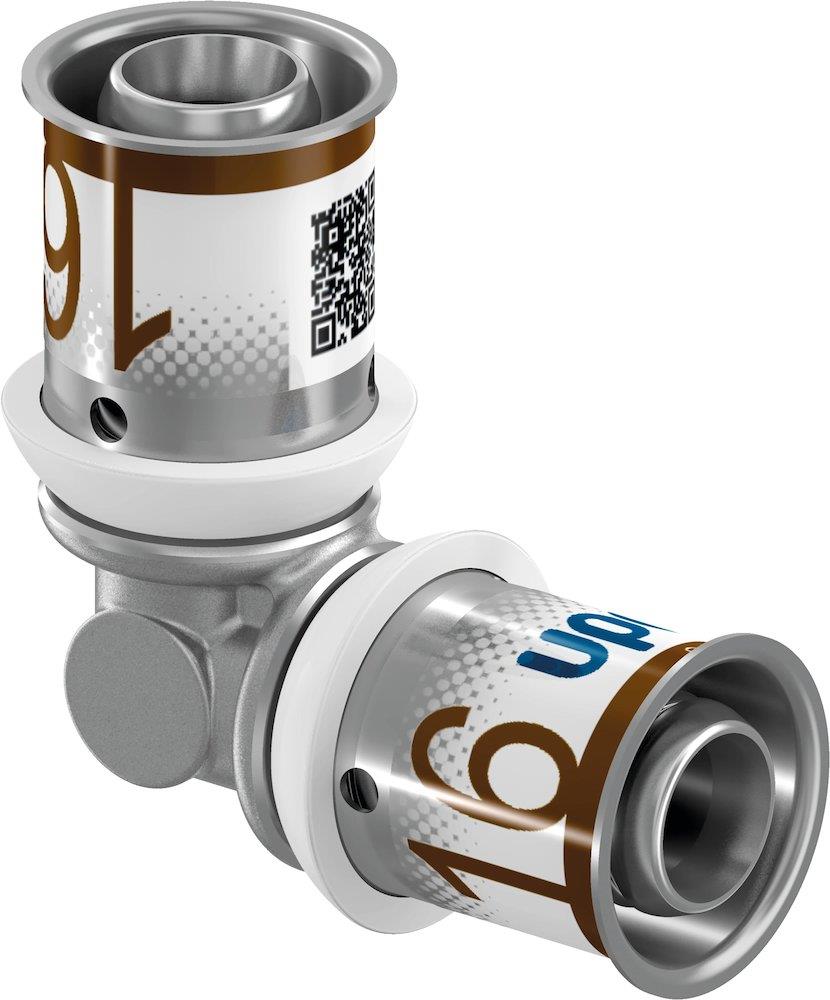 Uponor S-Press PLUS Press Angle - 16mm, 16mm, 90°, coupling/coupling