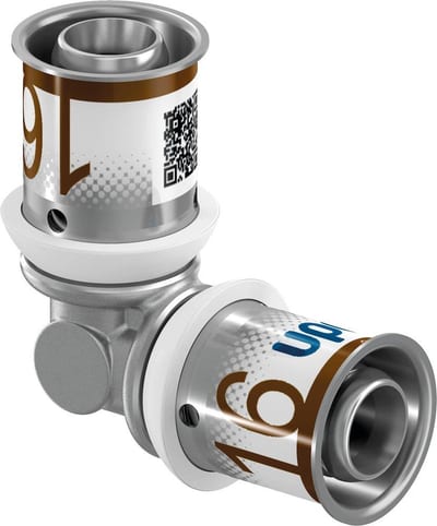 Uponor S-Press PLUS Press Angle - 16mm, 16mm, 90°, coupling/coupling