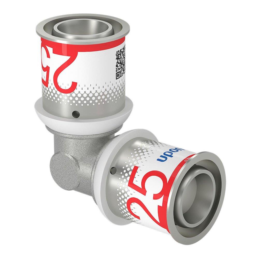 Uponor S-Press PLUS Press Angle - 25mm, 25mm, 90°, coupling/coupling