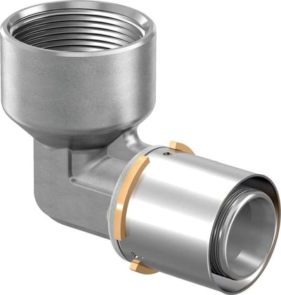 Uponor S-Press Press Angle - 40mm, 1 1/2", coupling, 90°, coupling