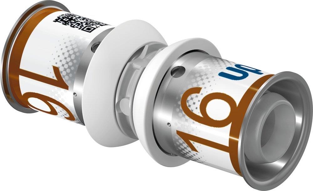 Uponor S-Press Socket with 2 sockets - 16mm, 16mm