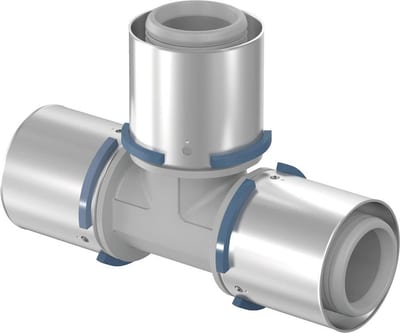 Uponor S-press T-Piece - 40mm, 40mm, 40mm