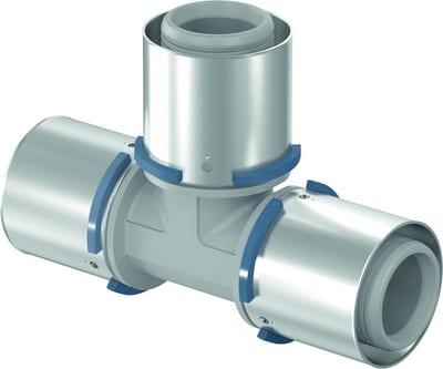 Uponor S-press T-Piece - 50mm, 50mm, 50mm