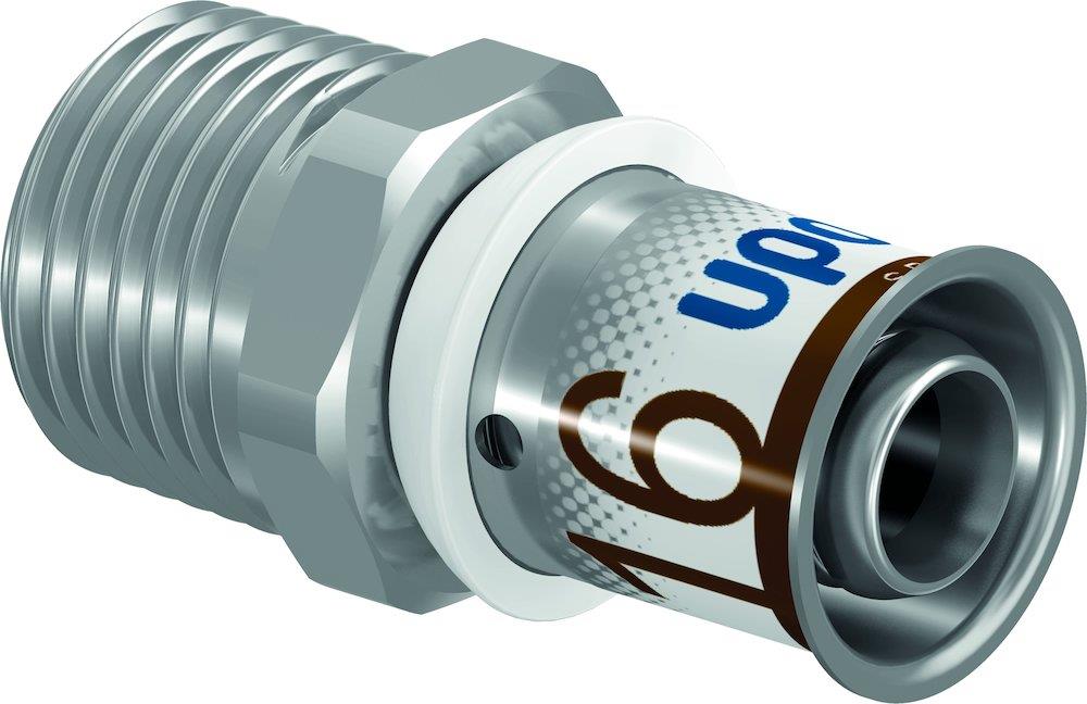 Uponor S-press Transition Nipple - 20mm, 3/4"