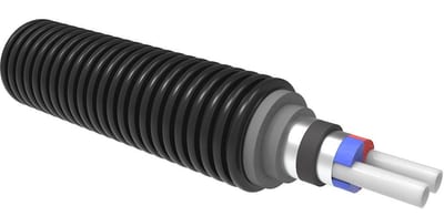 Uponor Twin Pipe twin - 2X25X2,3mm, 140mm, 6bar