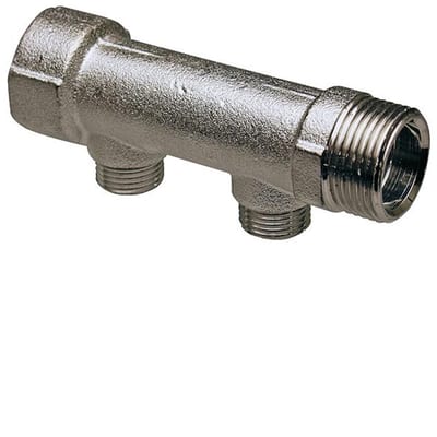 Uponor Unipipe Manifold - 1", 1/2", 2PCS, brass