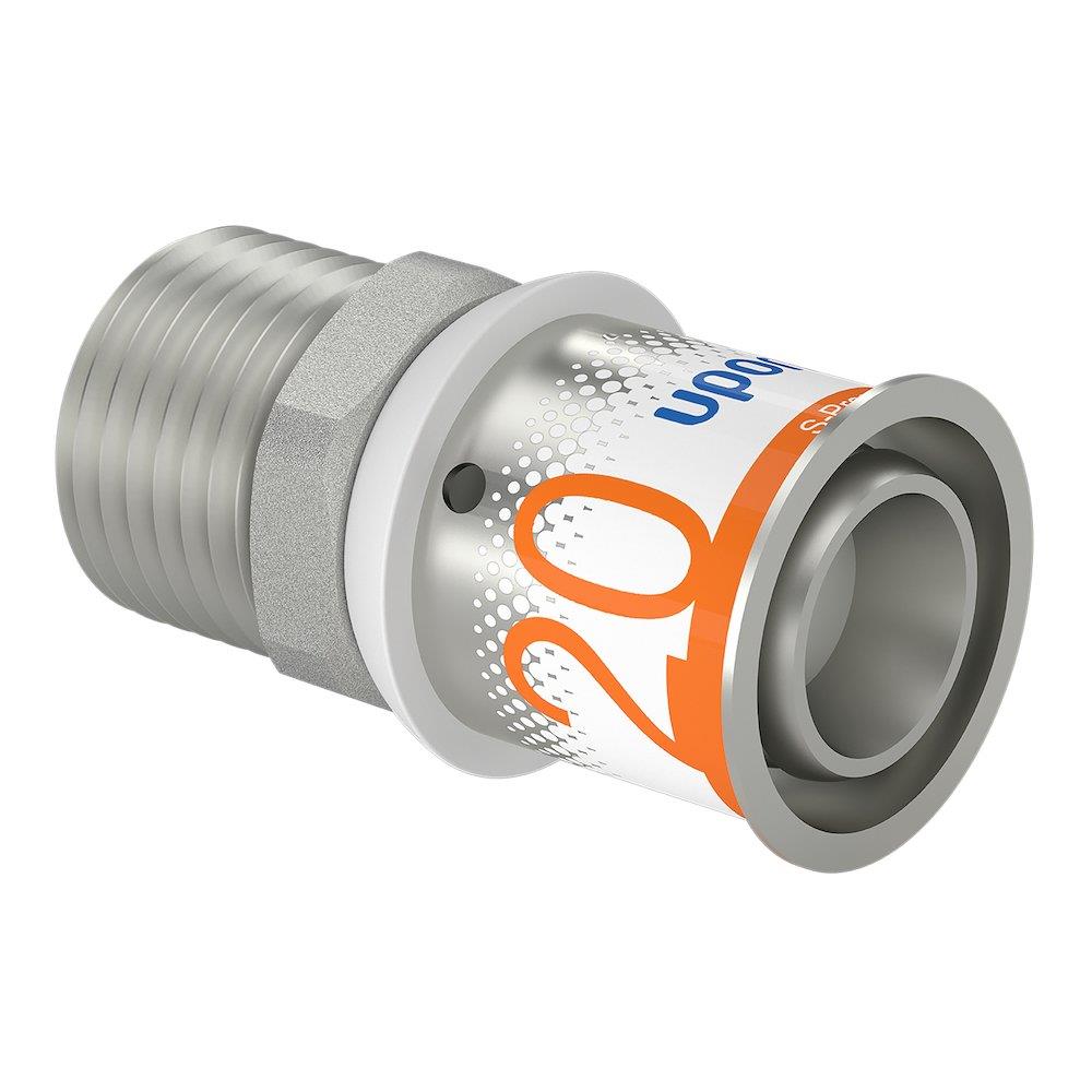 Uponor Unipipe Press Fitting S-Press PLUS - 20mm, 1/2" 413062