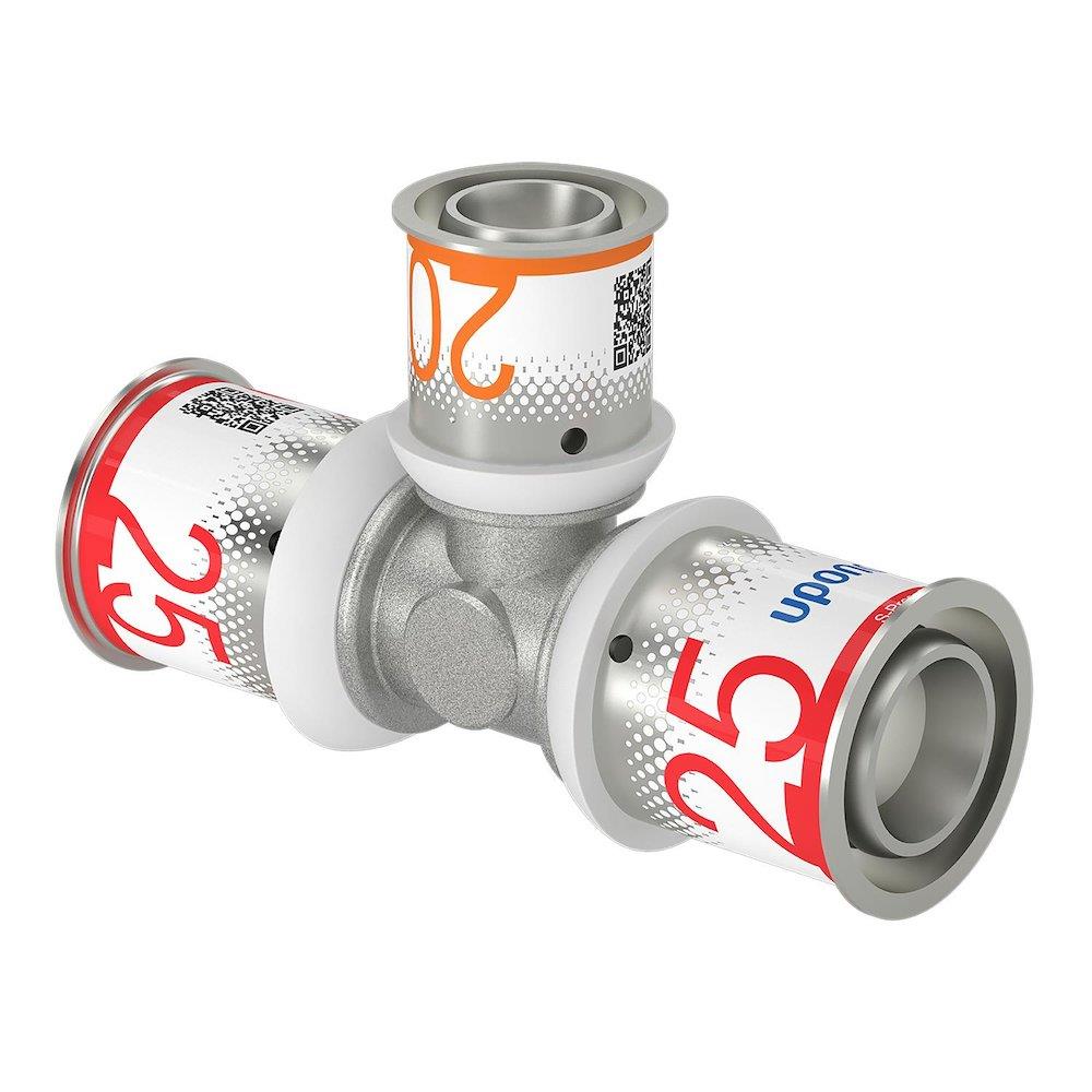 Uponor Unipipe Press Tee S-Press PLUS - 25mm, 25mm, 20mm