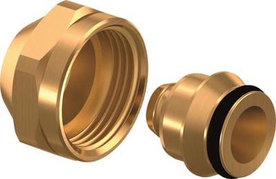 Uponor Vario Coupling Set - 17mm, 3/4", Pex