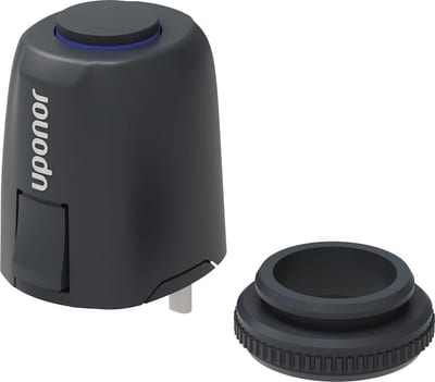 Uponor Vario S Thermostatic Head - Closed (NC), 24 V