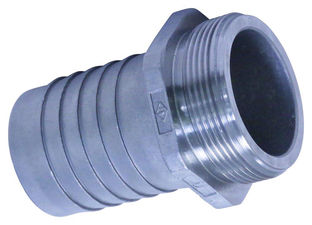 V SK Hose nozzle acid-resistant nipple BSPP - 51mm, 2"