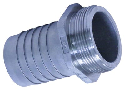 V SK Hose nozzle acid-resistant nipple BSPP - 51mm, 2"