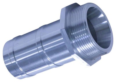 V SK Hose nozzle aluminium nipple BSPP - 51mm, 2"