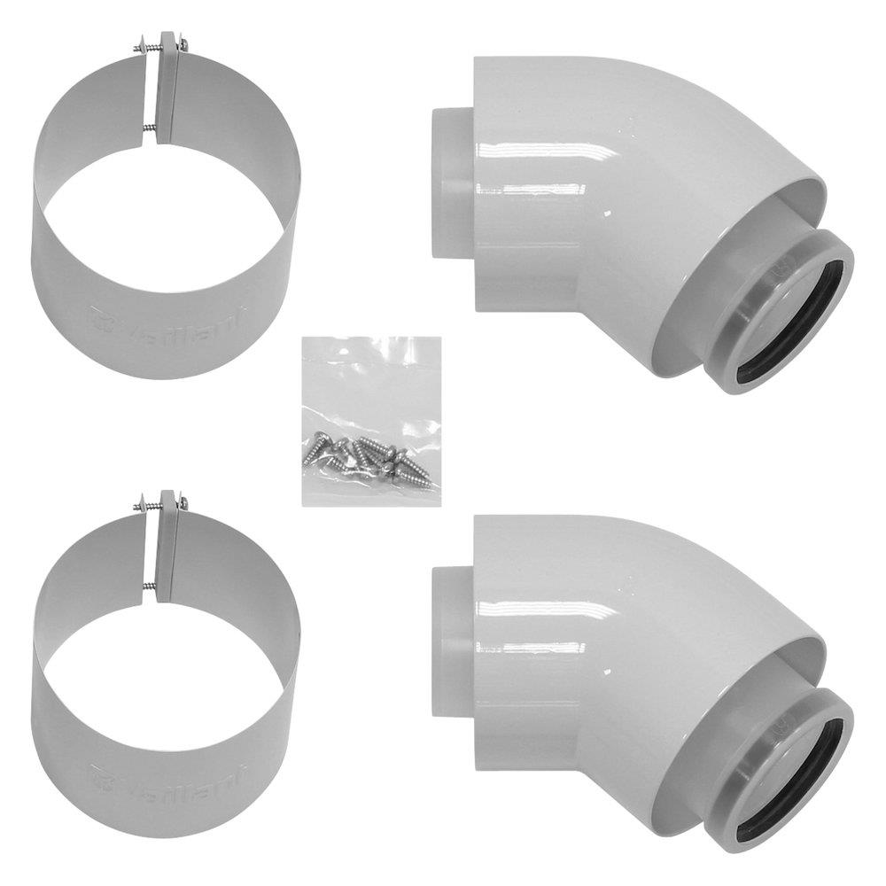 Vaillant Bend 2 pcs. - 60/100mm, 45°
