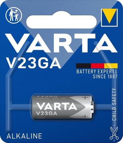 Varta Battery alkaline - V23GA, 1PCS, 12V
