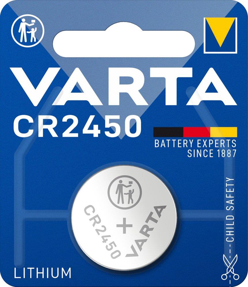Varta CR2450 Button Cell Battery lithium
