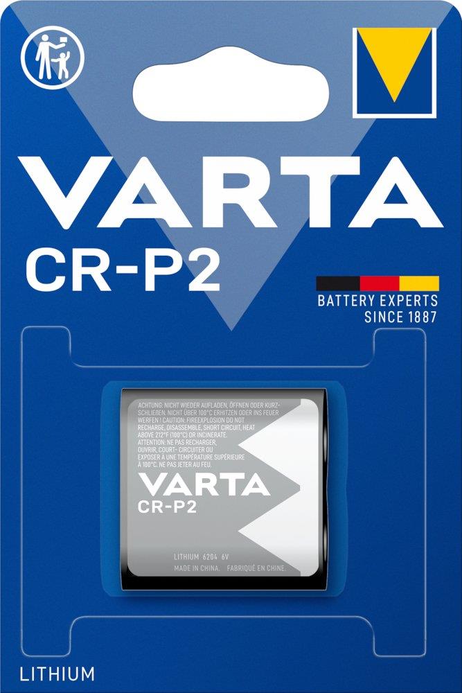 Varta Foto Battery lithium - CR-P2, 1PCS, 6V