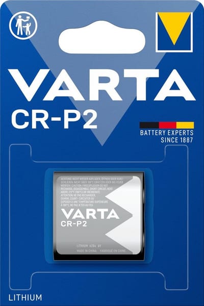 Varta Foto Battery lithium - CR-P2, 1PCS, 6V