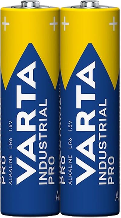 Varta Industrial Pro Battery alkaline - AA (LR06), 2PCS, 1,5V