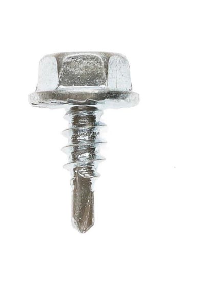 Ventilation Screw el-galvanized - 4,2mm, 9.5mm, Square, 1000PCS, Yes