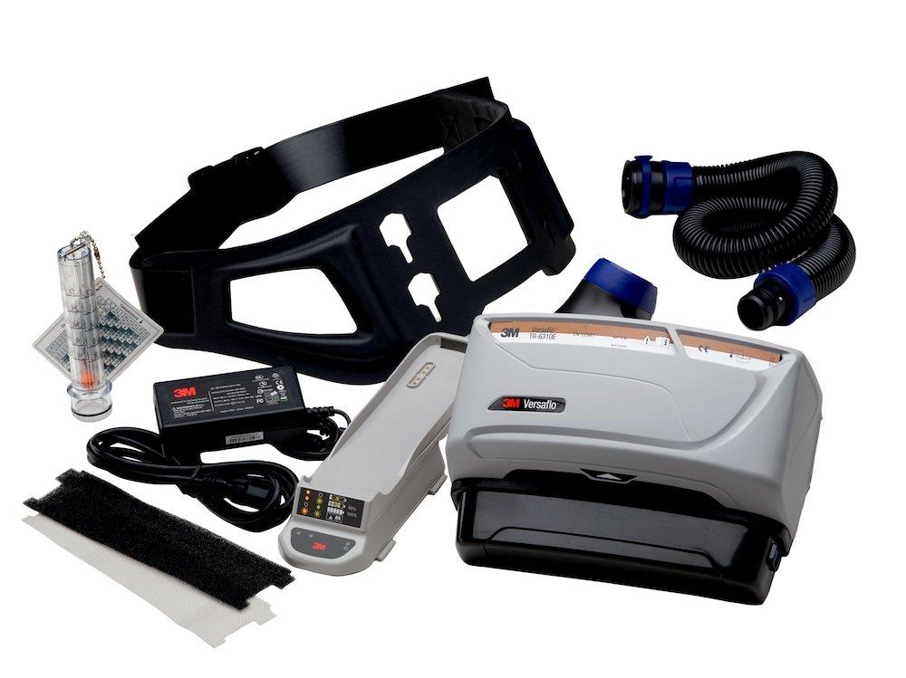 3M Versaflo TR-619E Powered Air Turbo Motor Starter Kit 190 L/min