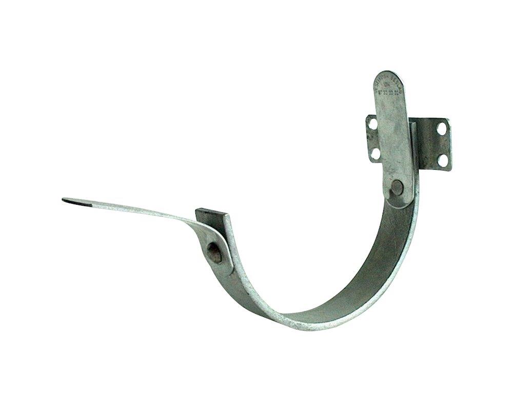 Vestjydsk Fitting Console Gutter Bracket 1/2 round galvanized - 280mm, 11", Konsol, 4mm, Zinc, 25mm