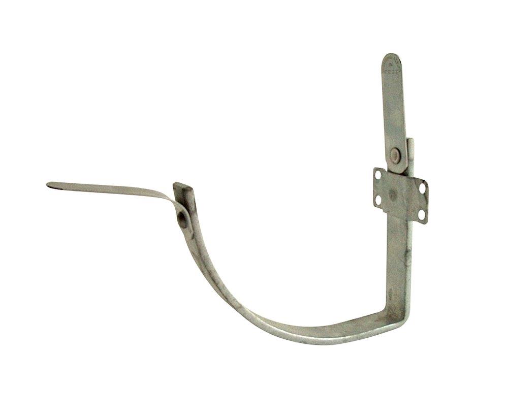 Vestjydsk Fitting Console Gutter Bracket 1/4 round galvanized - 415mm, 14", Konsol, Zinc, 5mm, 25mm