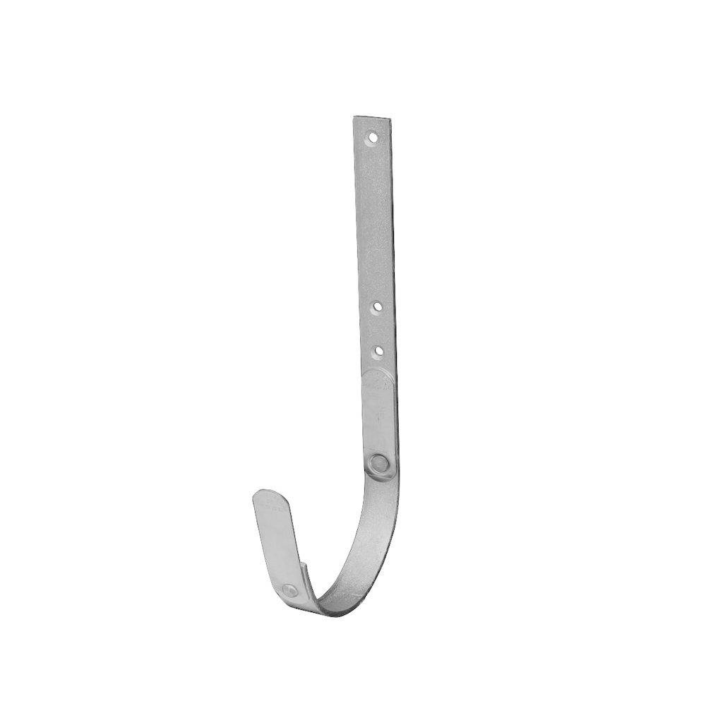 Vestjydsk Fitting Gutter Bracket round galvanized - 280mm, 11", short, 5mm, Zinc, 25mm