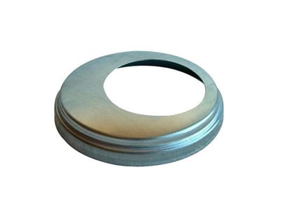 Vestjydsk Fitting Well Collar bright - 110mm, 76mm, Zinc